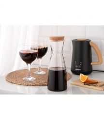 ARDESTO Графин с крышкой 1000мл, боросиликатное стекло, прозрачный