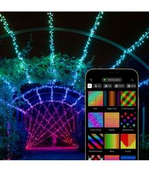 Twinkly Garland Smart LED Dots Lights RGB 60 IP20 3m transparent cable