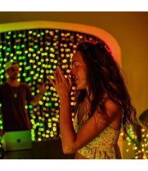 Twinkly Garland Smart LED Dots Lights RGB 60 IP20 3m transparent cable