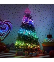 Twinkly Garland Smart LED Dots Lights RGB 60 IP20 3m transparent cable