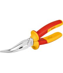 Bosch Long Nose Pliers Bent Professional, 200 mm,(40°), VDE