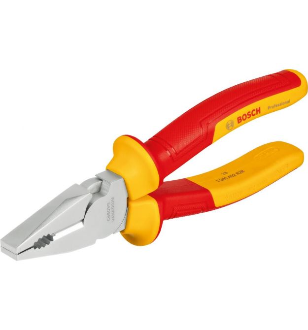 Bosch Combination Pliers Professional, 180 mm, VDE