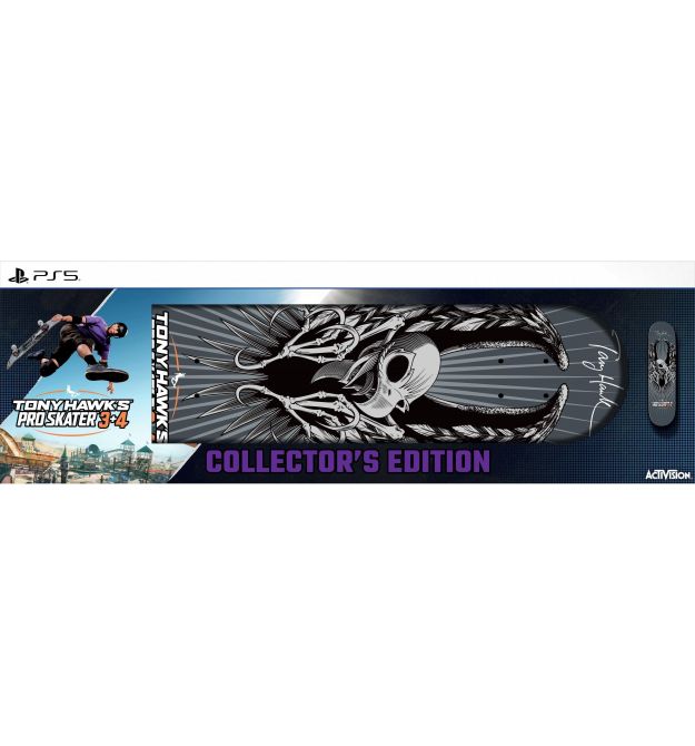 Games Software Гра консольна PS5 Tony Hawk Pro Skater 3+4 Collector's Edition, BD диск