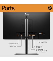 HP Монітор LCD 23.8" HP E24 G5 HDMI, DP, USB, IPS