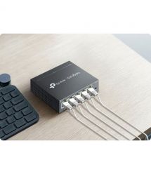 TP-Link Switch ES205GP 5xGE (4xPoE), 65.2W, WebSmart
