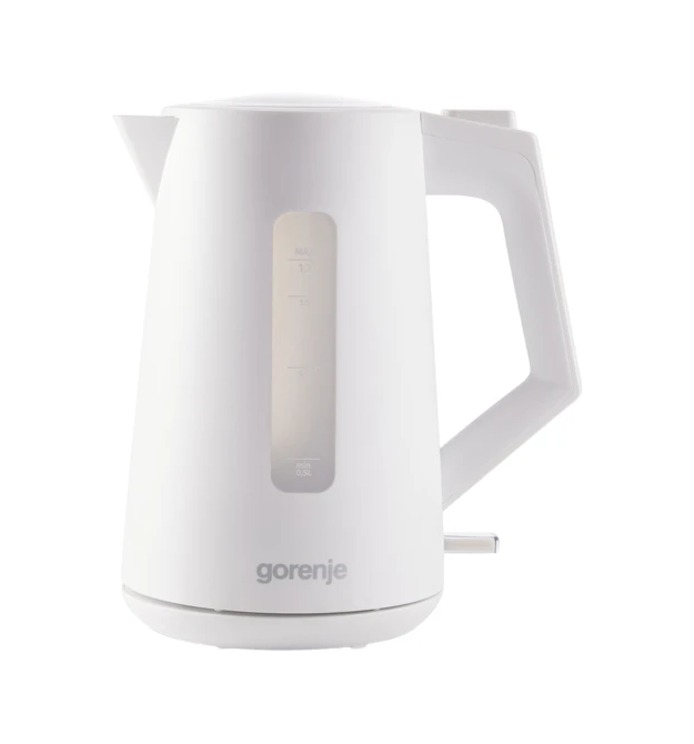 Gorenje Electric kettle, 1,7L, Strix, white matte
