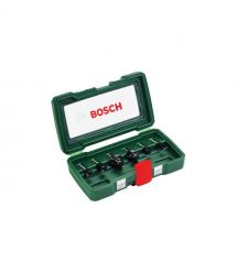 Bosch Набор фрез Bosch Expert for Wood 6мм 6шт 0.29кг