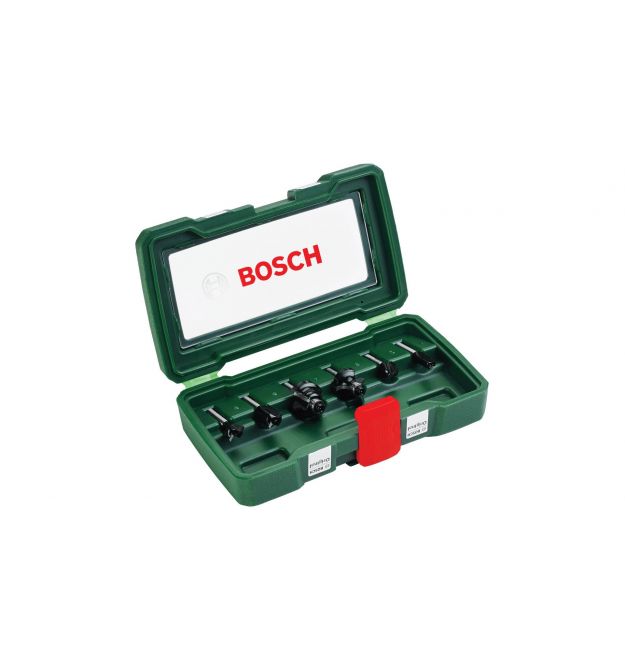 Bosch Набор фрез Bosch Expert for Wood 6мм 6шт 0.29кг