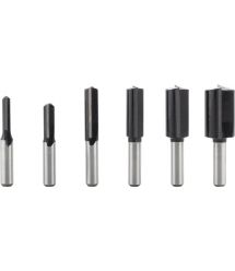 Bosch Набор пазовых фрез Bosch Professional 8мм 6шт