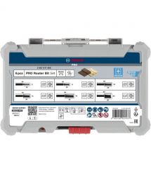 Bosch Набор пазовых фрез Bosch Professional 8мм 6шт