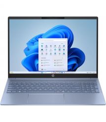 HP Ноутбук HP OmniBook 5 16-af1018ua 16" 2K IPS AG, Intel U7-255U, 16GB, F512GB, UMA, DOS, блакитний