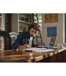HP Ноутбук HP OmniBook 5 16-af1018ua 16" 2K IPS AG, Intel U7-255U, 16GB, F512GB, UMA, DOS, блакитний