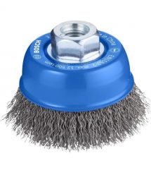 Bosch Professional twisted steel cup brush 70mm 0.3mm M14