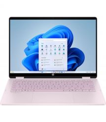 HP Ноутбук HP OmniBook 5 Flip x360 14" 2K IPS Touch, Intel 3-100U, 8GB, F512GB, UMA, DOS, рожевий