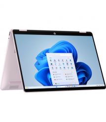 HP Ноутбук HP OmniBook 5 Flip x360 14" 2K IPS Touch, Intel 3-100U, 8GB, F512GB, UMA, DOS, рожевий
