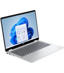 HP Ноутбук HP OmniBook 5 Flip x360 14" 2K IPS Touch, Intel 5-120U, 16GB, F1024GB, UMA, DOS, сріблястий