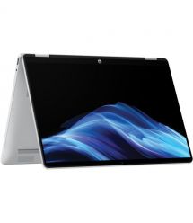 HP Ноутбук HP OmniBook 5 Flip x360 14" 2K IPS Touch, Intel 5-120U, 16GB, F1024GB, UMA, DOS, сріблястий