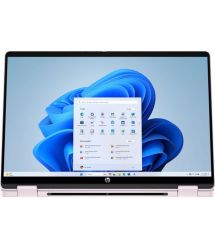 HP Ноутбук HP OmniBook 5 Flip x360 14" 2K IPS Touch, Intel 5-120U, 16GB, F512GB, UMA, DOS, рожевий