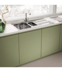 Franke Washbasin tap Lina L Clear Water 2.0, spout lenght - 254 mm, swivel, 1-handle, chrome