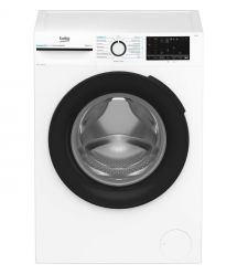 Beko Стиральная машина фронтальная, 10кг, 1400, A+++, 58см, дисплей, инвертор, пар, белый
