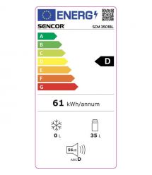 Sencor SCM3501BL 41.5х35.6х65.5