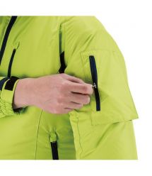 Makita Куртка аккумуляторная LXT/CXT, 10.8-18В, с вентиляцией, полиэстер, размет M, зеленый, 0.43кг