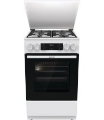 Gorenje Плита комби, 70л, 50x60см, дисплей, эмалированные реш, программатор IconLed, метал.крышка, белый