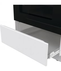 Gorenje Плита комби, 70л, 50x60см, дисплей, эмалированные реш, программатор IconLed, метал.крышка, белый