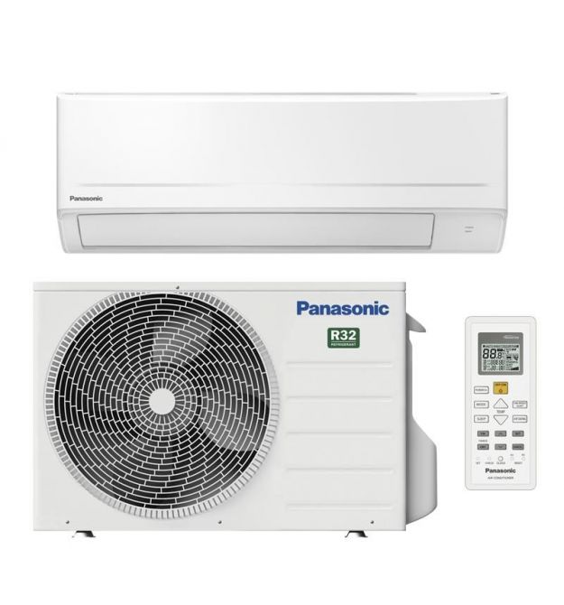 Panasonic Air Conditioner Super Compact BZ 25m2 inverter 9000BTU 2.5kW A++/A+ -15°С R32 white