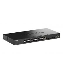 D-Link Комутатор D-Link DGS-1530-28SC 20xSFP, 4xSFP+/10GE, Керований, L3