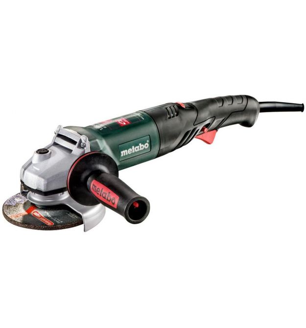 Metabo Angle Grinder WEV 1500-125 RT, 125mm, 1500W, 3500-11000rpm, M14, 2.4kg
