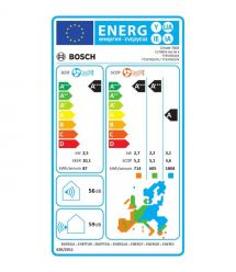 Bosch Air Conditioner Climate 7000i 25m2 inverter 9000BTU 2.6kW A+++/A+++ -30°С Wi-Fi R32 white
