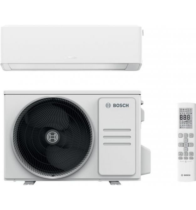 Bosch Air Conditioner Climate 7000i 35m2 inverter 12000BTU 3.4kW A+++/A+++ -30°С Wi-Fi R32 white