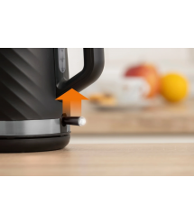 Gorenje Electric kettle, 1,7L, Strix, black matte