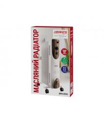 ARDESTO Масляный радиатор, 15м2, 1500Вт, мех. упр-ние, 7 секций, белый