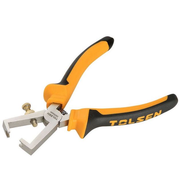 Tolsen Pliers for removing insulation, 160 mm, steel