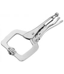 Tolsen clamping pliers, type-C, 0-90mm, ratchet mechanism, 300mm