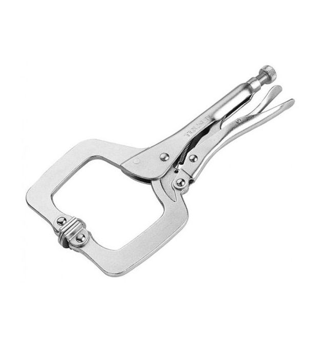 Tolsen clamping pliers, type-C, 0-90mm, ratchet mechanism, 300mm