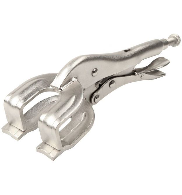 Tolsen clamping pliers, type C, 30x60mm, ratchet mechanism, 230mm