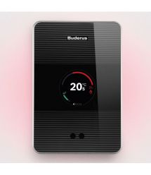 Buderus Комнатный термостат Logamatic TC 100.2, чёрный