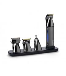 BaByliss Набор для стрижки Super-X Metal Black Edition для головы, усов, бороды,носа и т