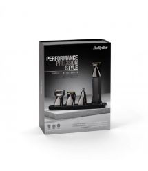 BaByliss Набор для стрижки Super-X Metal Black Edition для головы, усов, бороды,носа и т