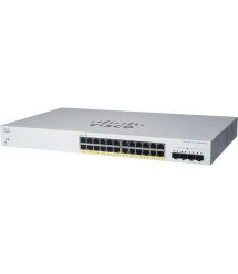 Cisco Коммутатор CBS220 24xGE, PoE, 4x10G SFP+, Smart