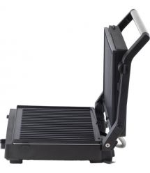 Gorenje Гриль Gorenje прижимний 2100Вт, темп. режимів-7, з`ємні пластини, розкриття на 180°, метал, чорний