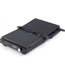 Gorenje Гриль Gorenje прижимний 2100Вт, темп. режимів-7, з`ємні пластини, розкриття на 180°, метал, чорний