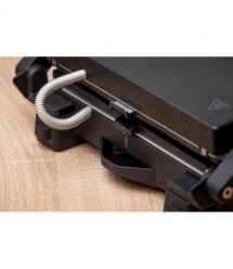 Gorenje Гриль Gorenje прижимний 2100Вт, темп. режимів-7, з`ємні пластини, розкриття на 180°, метал, чорний