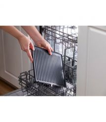 Gorenje Гриль Gorenje прижимний 2100Вт, темп. режимів-7, з`ємні пластини, розкриття на 180°, метал, чорний