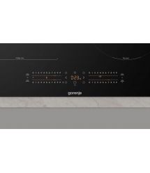 Gorenje Варильна поверхня Gorenje індукційна, 60см, PowerBoost, SliderTouch, збільшена площа приготування, чорний