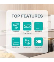Gorenje Варильна поверхня Gorenje індукційна, 60см, PowerBoost, SliderTouch, збільшена площа приготування, чорний