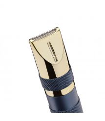 BaByliss Триммер для бровей, усов, носа, ушей, 1xAA, насадок-3, чехол, сталь, синий
